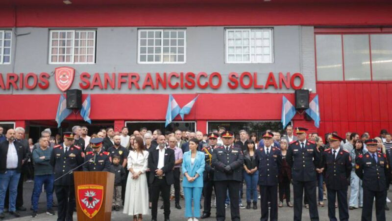 MAYRA EN LOS FESTEJOS POR EL 75º ANIVERSARIO DE SAN FRANCISCO SOLANO: “NOSOTROS AQUÍ EN SOLANO Y EN TODO QUILMES SABEMOS QUE LA SALIDA A CUALQUIER PROBLEMA ES SIEMPRE COLECTIVA”