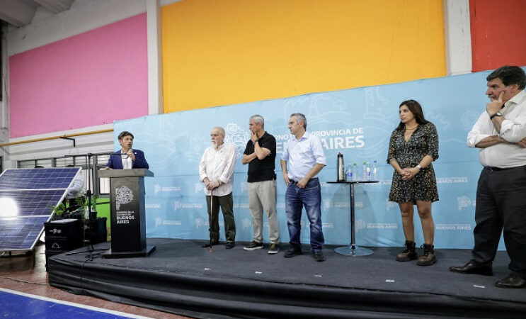 Se inauguraron los paneles solares de la Escuela Técnica N°4