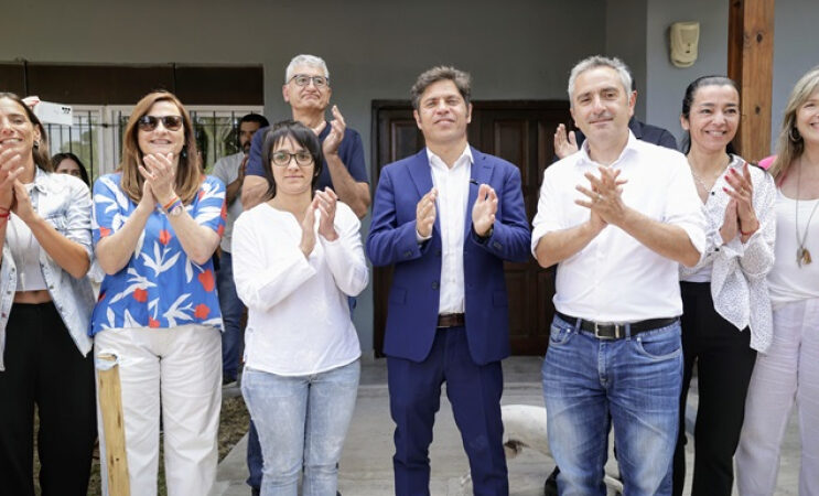 Kicillof inauguró una Casa de Abrigo para niños en situación de vulnerabilidad social