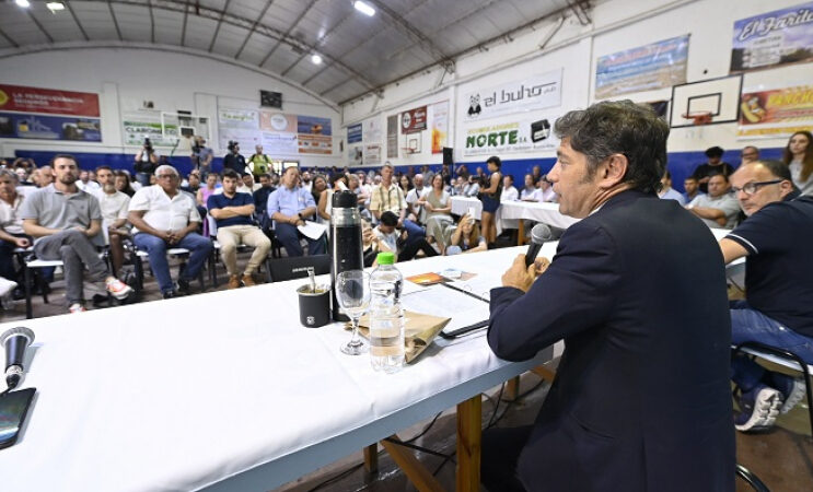 Kicillof se reunió con representantes del sector productivo de Tres Arroyos