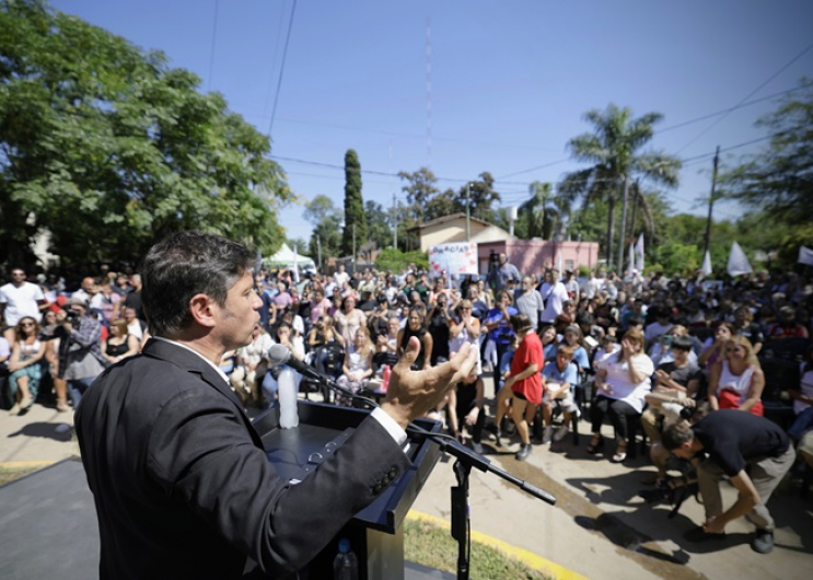 Kicillof: “En la Provincia no creemos en el ajuste, creemos en ampliar derechos para mejorar la vida de los bonaerenses”