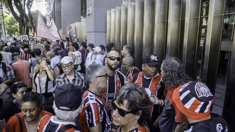 Otro miercoles de protesta de Los Jubilados?