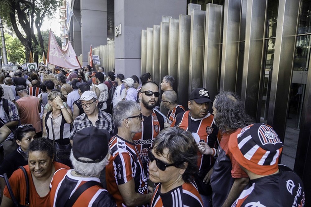 Otro miercoles de protesta de Los Jubilados?