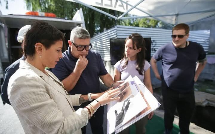 MAYRA SUPERVISÓ LA DESOBSTRUCCIÓN DE CONDUCTOS PLUVIALES EN EZPELETA