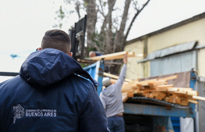 La Provincia continúa asistiendo a los distritos afectados por el temporal