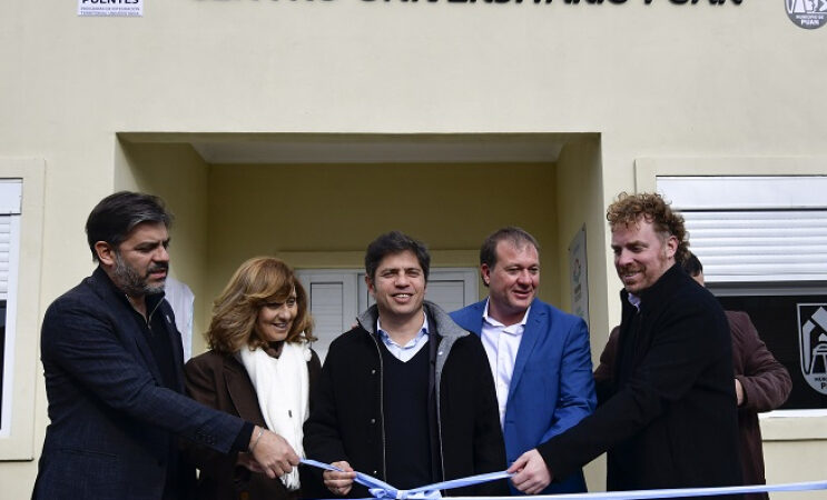 Kicillof inauguró un nuevo Centro Universitario en Puan