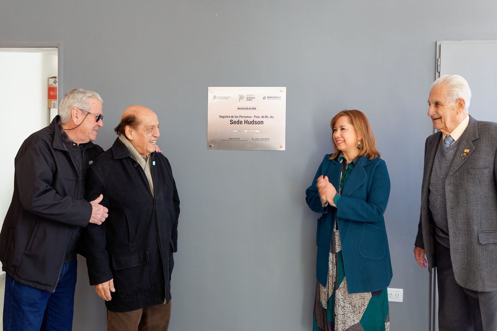 MUSSI INAUGURÓ EL REGISTRO PROVINCIAL DE HUDSON