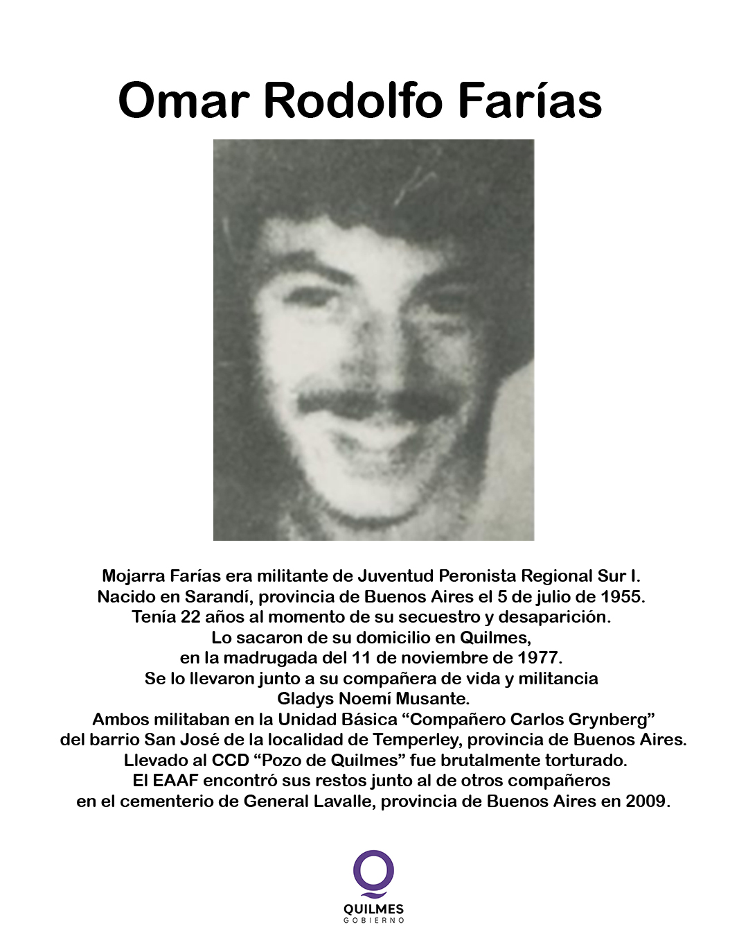 MEMORIA DDHH Mojarra Farias