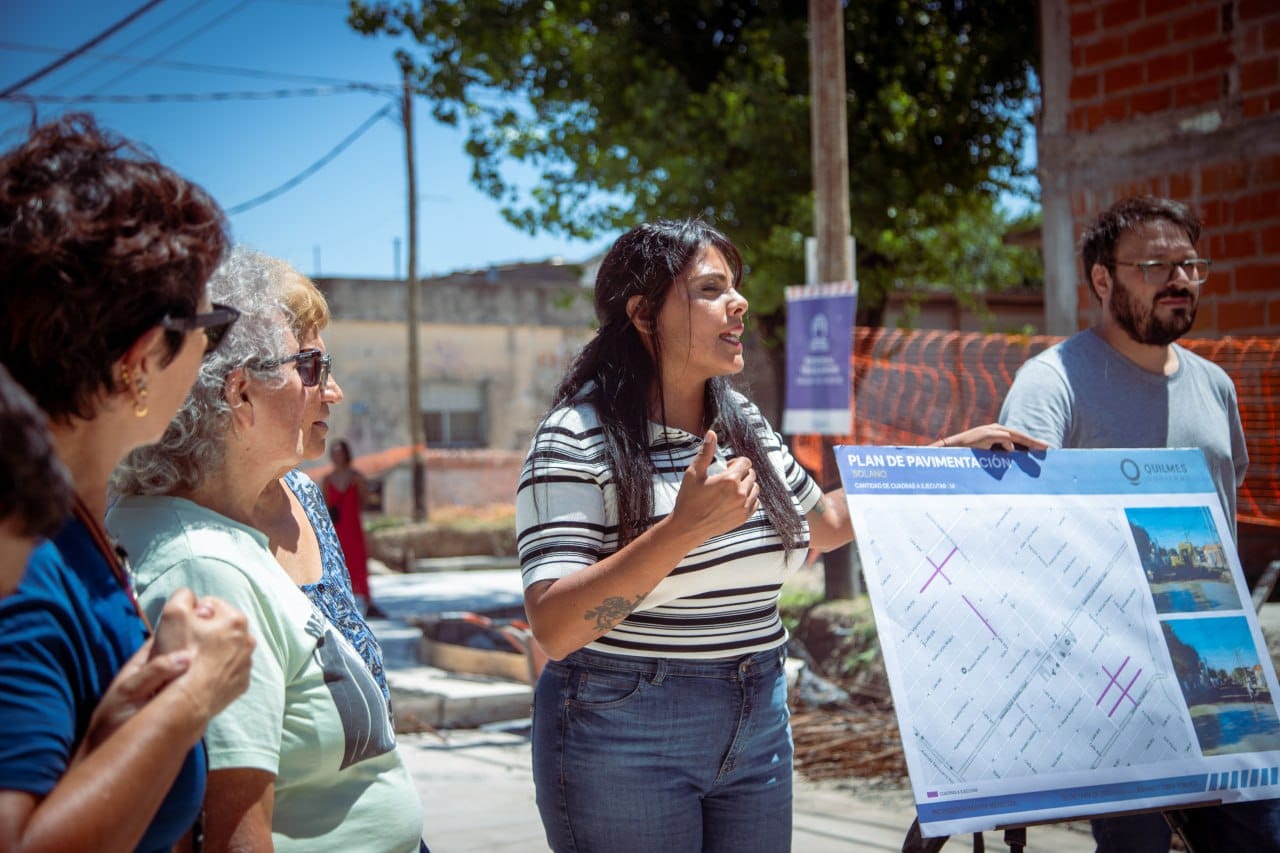 AVANZAN LAS TAREAS DE PAVIMENTACIÓN EN HORMIGÓN Y OBRA HIDRÁULICA EN LOS BARRIOS 1º DE MAYO Y MONTEVERDE DE SAN FRANCISCO SOLANO pavimentaciÓn y obra hidraÚlica en solano 3