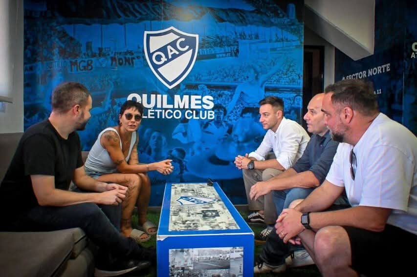 MAYRA ENTREGÓ UN SUBSIDIO AL QUILMES ATLÉTICO CLUB PARA EL RECAMBIO A LUMINARIAS LED DEL ESTADIO CENTENARIO qac 4