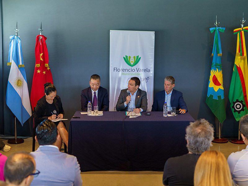 Florencio Varela fortaleció vínculos institucionales con China image185108