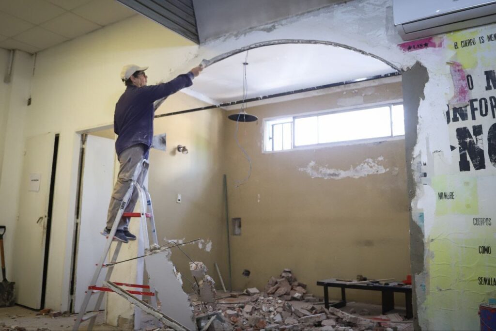 avanzan las obras de puesta en valor del museo de artes visuales vÍctor roverano 2