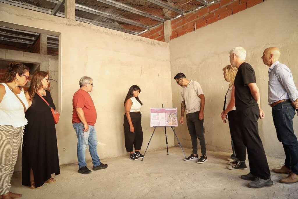 avanzan los trabajos de construcciÓn del nuevo edificio de la escuela secundaria nº 8 de don bosco 2