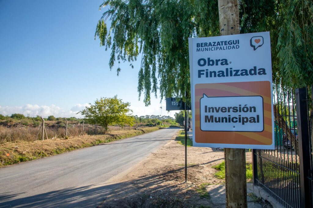 balor recorrió la pavimentación de la calle 11