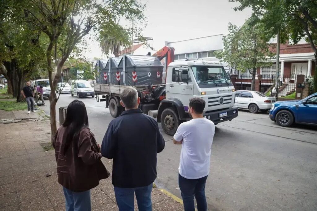 el municipio avanza en la ampliaciÓn de la zona de contenerizaciÓn en el centro de quilmes e instalÓ otros 35 2
