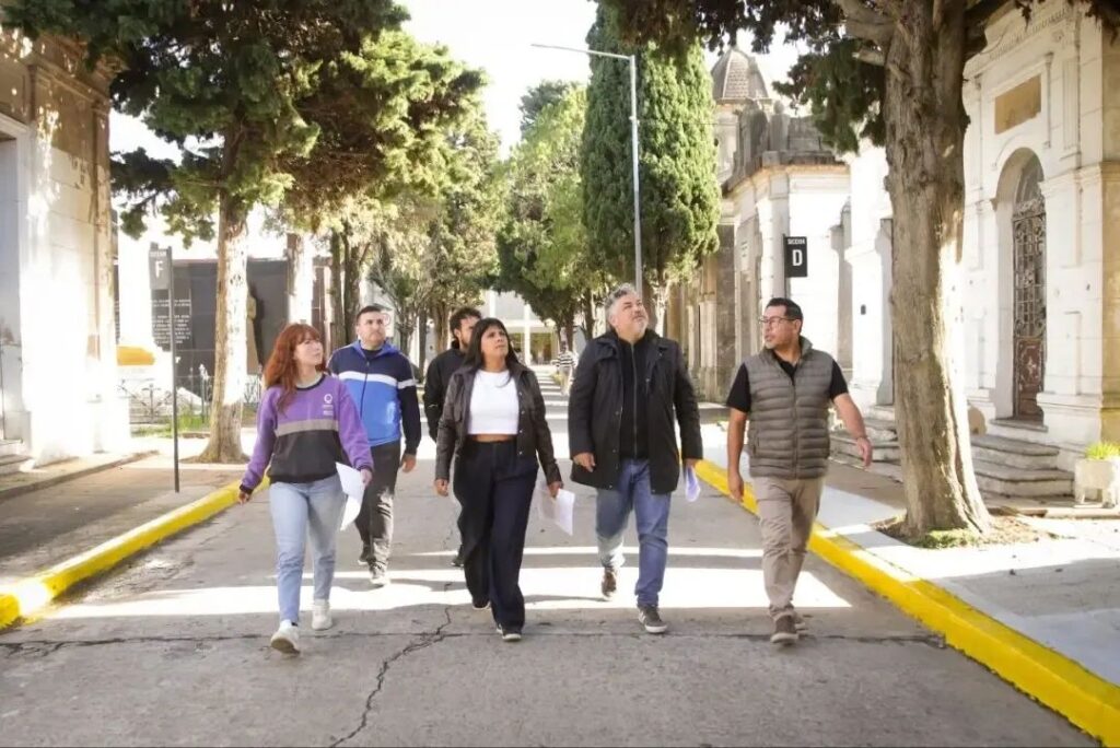 la comuna avanza en la puesta en valor del cementerio municipal 2