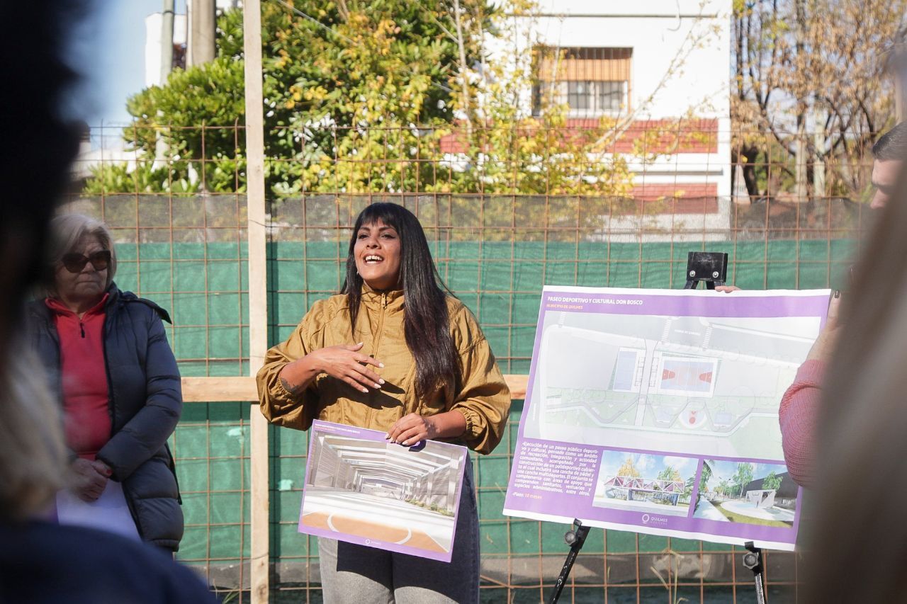 comenzÓ la construcciÓn del nuevo paseo cultural y deportivo don bosco con fondos 100% comunales 1