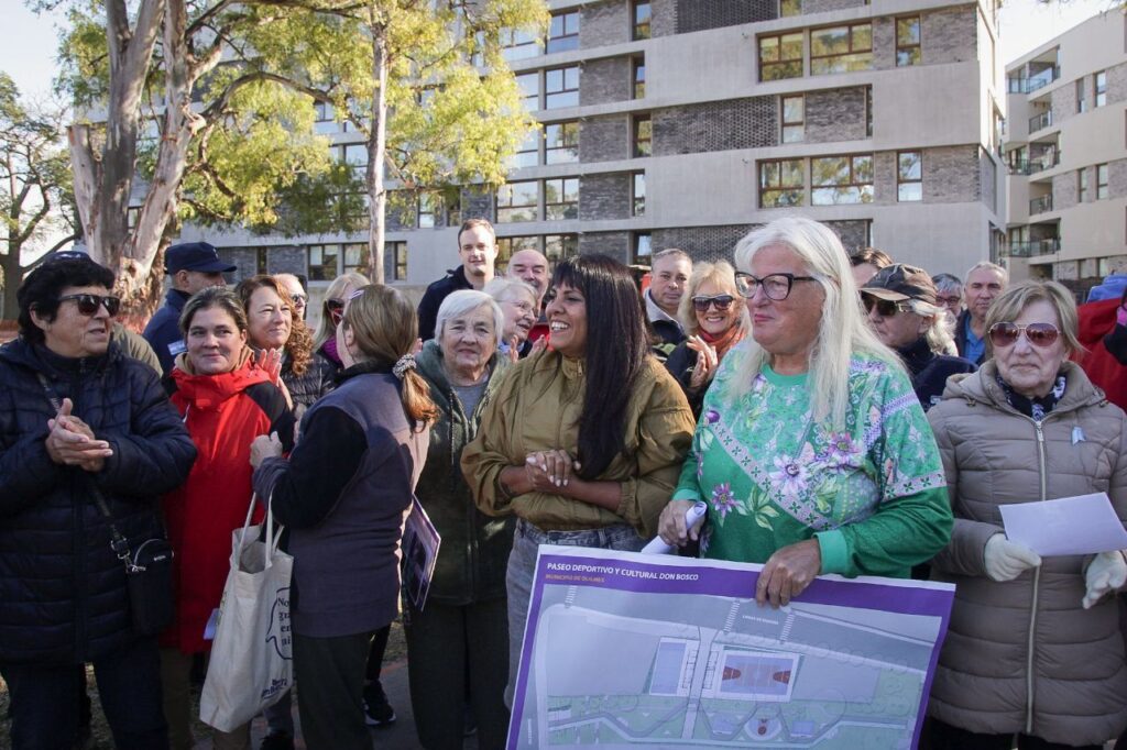 comenzÓ la construcciÓn del nuevo paseo cultural y deportivo don bosco con fondos 100% comunales