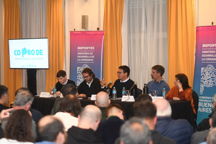 Se lanzó el Consejo Provincial del Deporte y el Registro de Entidades deportivas dsc 1055