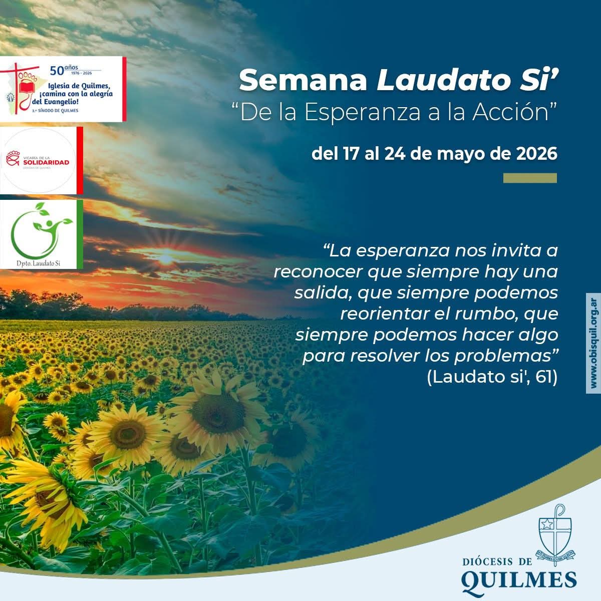 En Quilmes: semana de la “Laudato Si’”. La escuela pública y la construcción de una comunidad del cuidado whatsapp image 2026 05 18 at 08.55.28