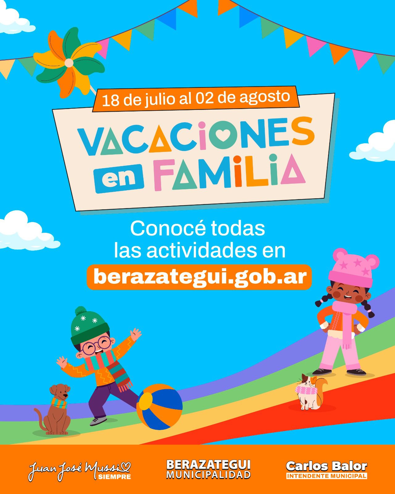 Berazategui: Se viene un nuevo Ciclo de Vacaciones en Familia berazategui se viene un nuevo ciclo de vacaciones en familia