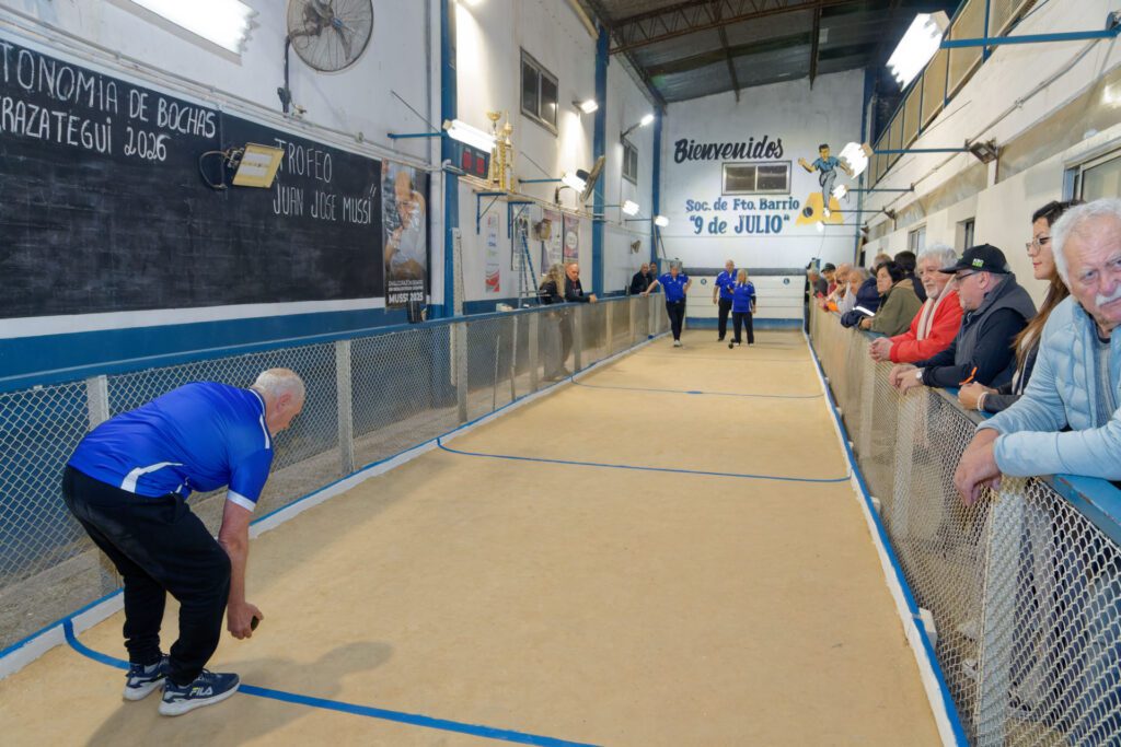 arrancó el 39° torneo de bochas autonomía en la sociedad de fomento 9 de julio (5)