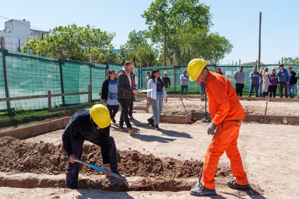 la comuna iniciÓ la obra del nuevo edificio del jardÍn municipal nº 2 de san francisco solano 5