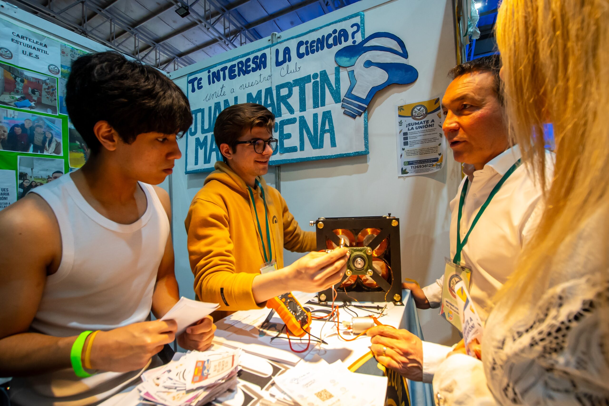 Andrés Watson reafirmó el impulso de su gestión al progreso de la juventud image198384